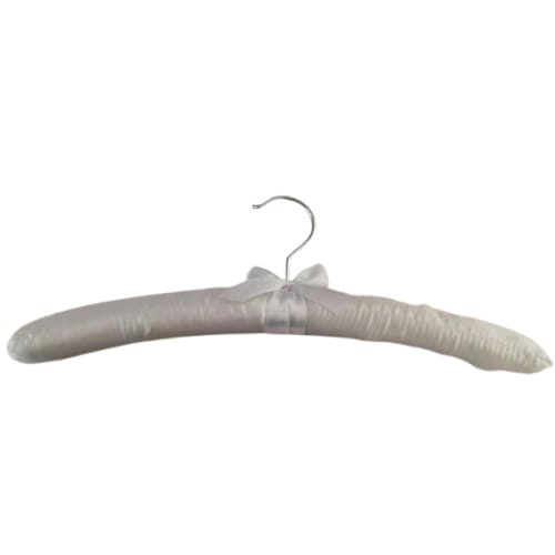 White Satin Hanger